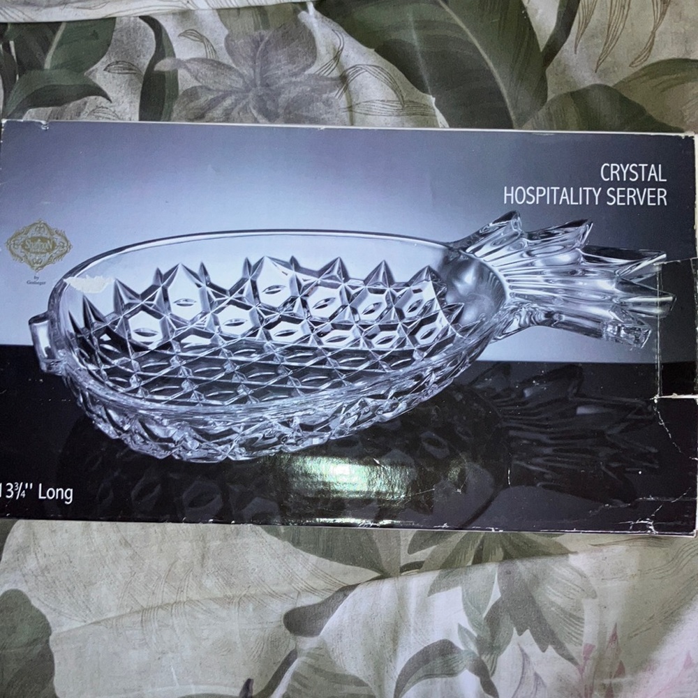 Crystal Serving Tray